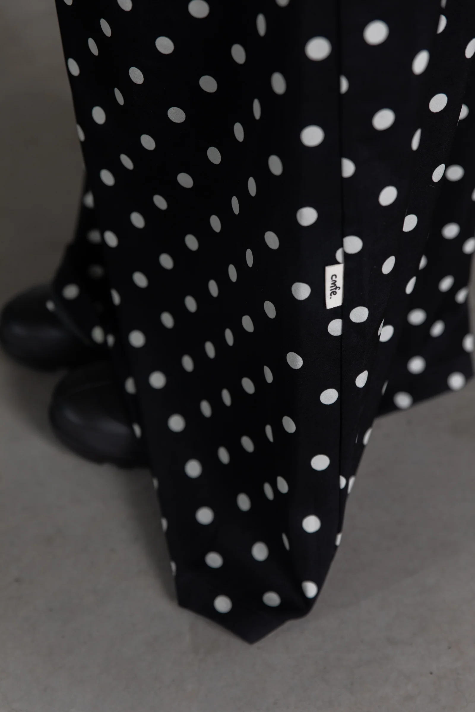 chrome polka dot skirt - Image 3