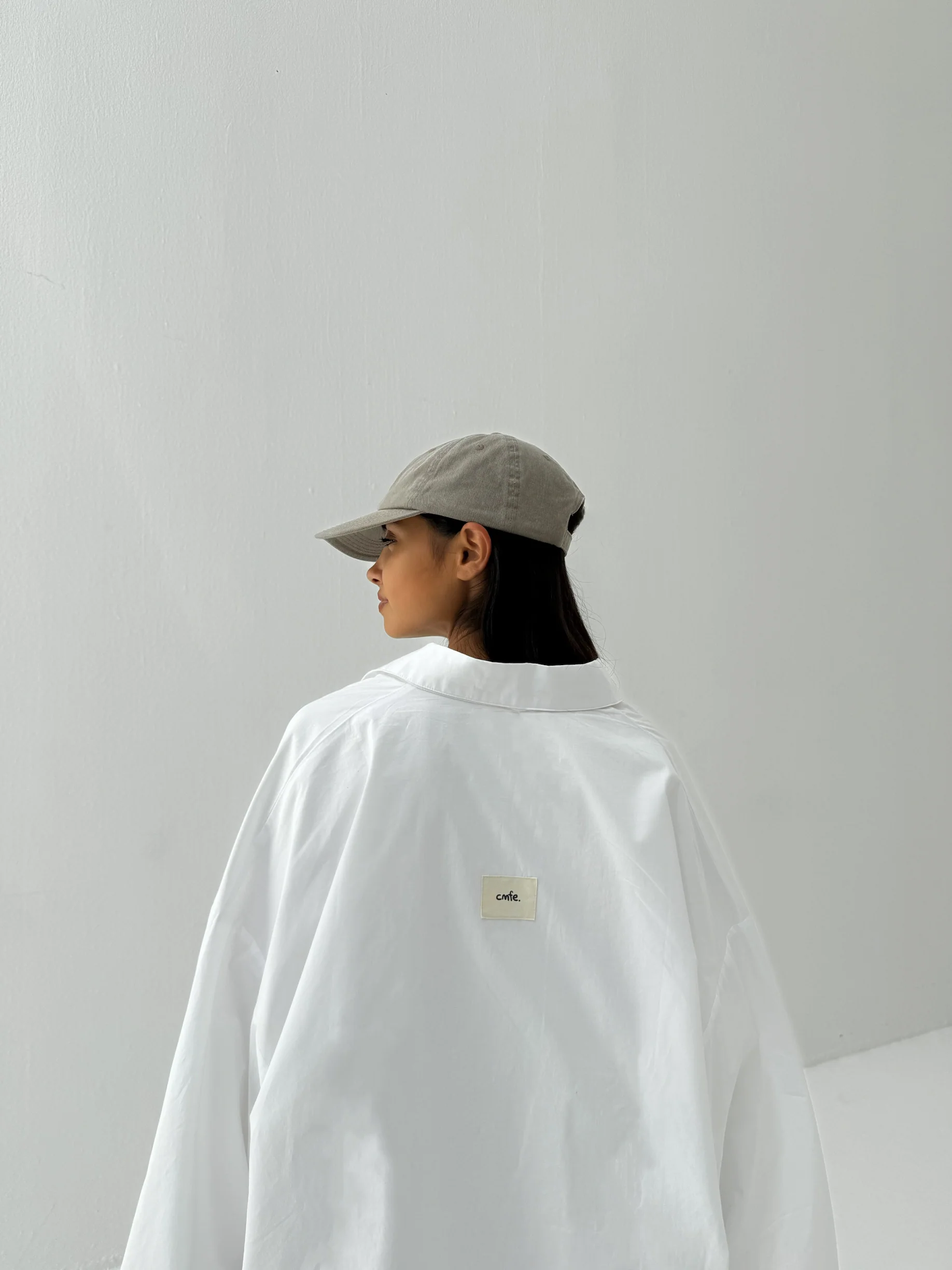 cmfe. poplin shirt - white - Image 2