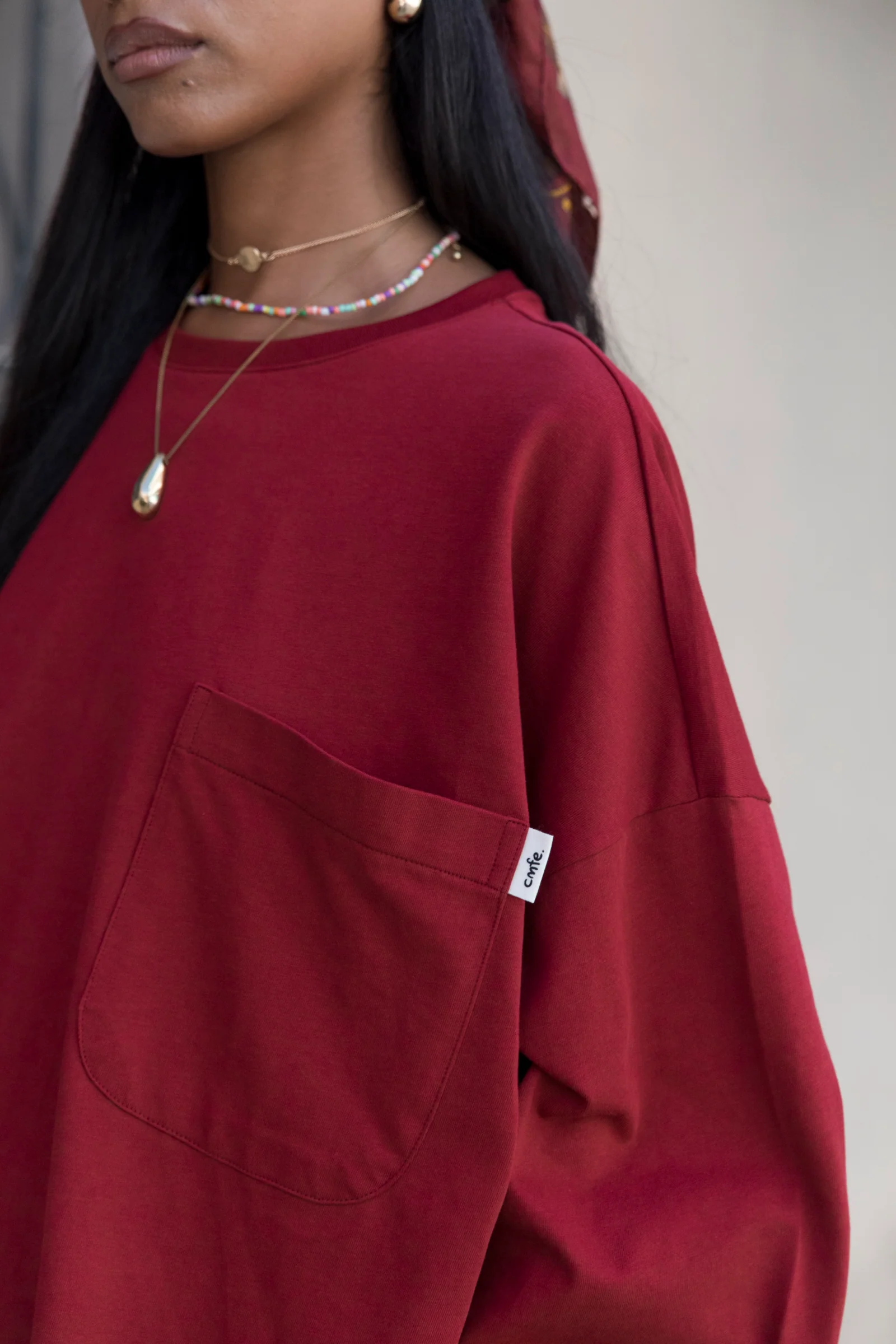cmfe. summer set - burgundy - Image 3