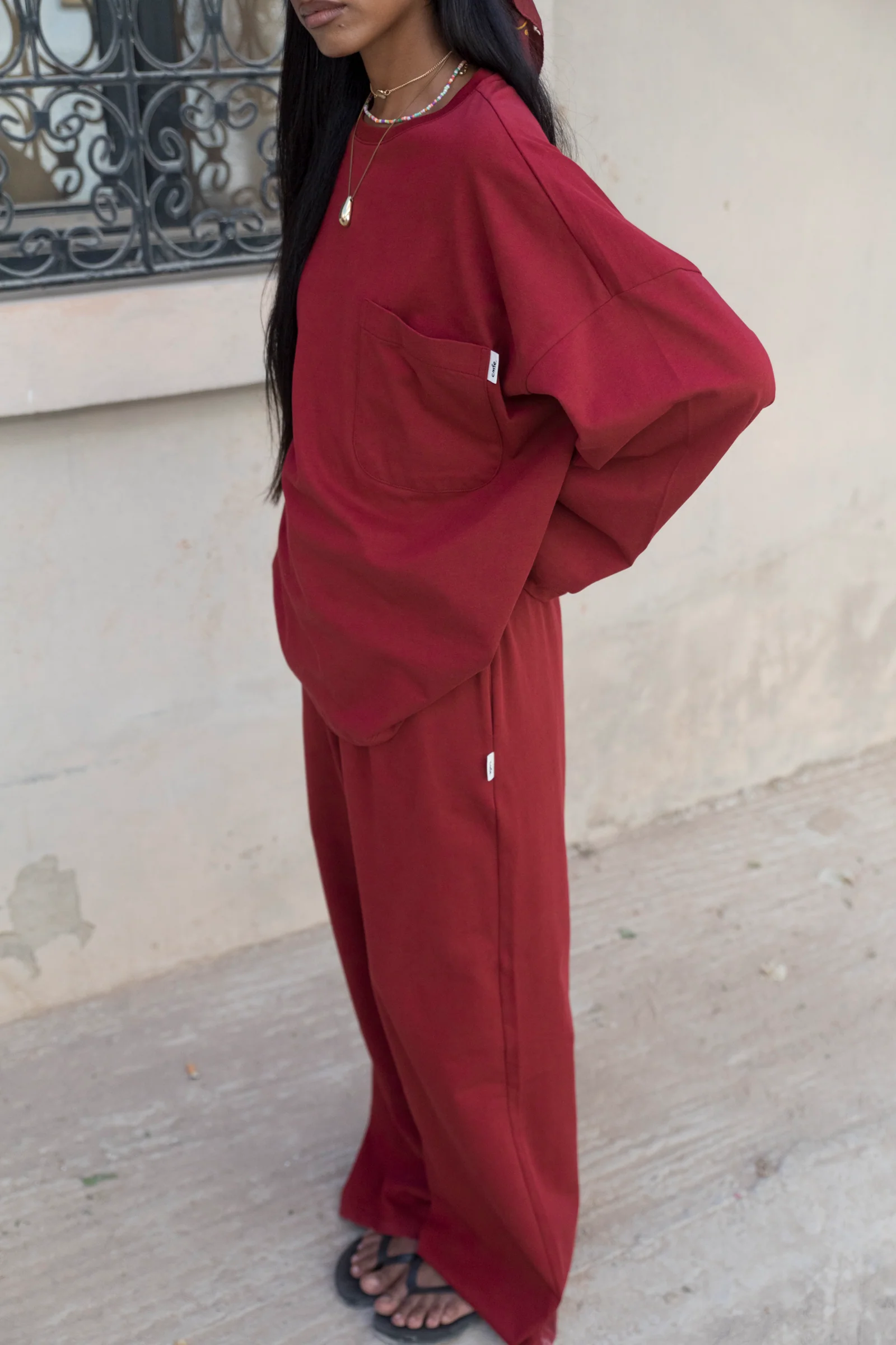 cmfe. summer set - burgundy - Image 4
