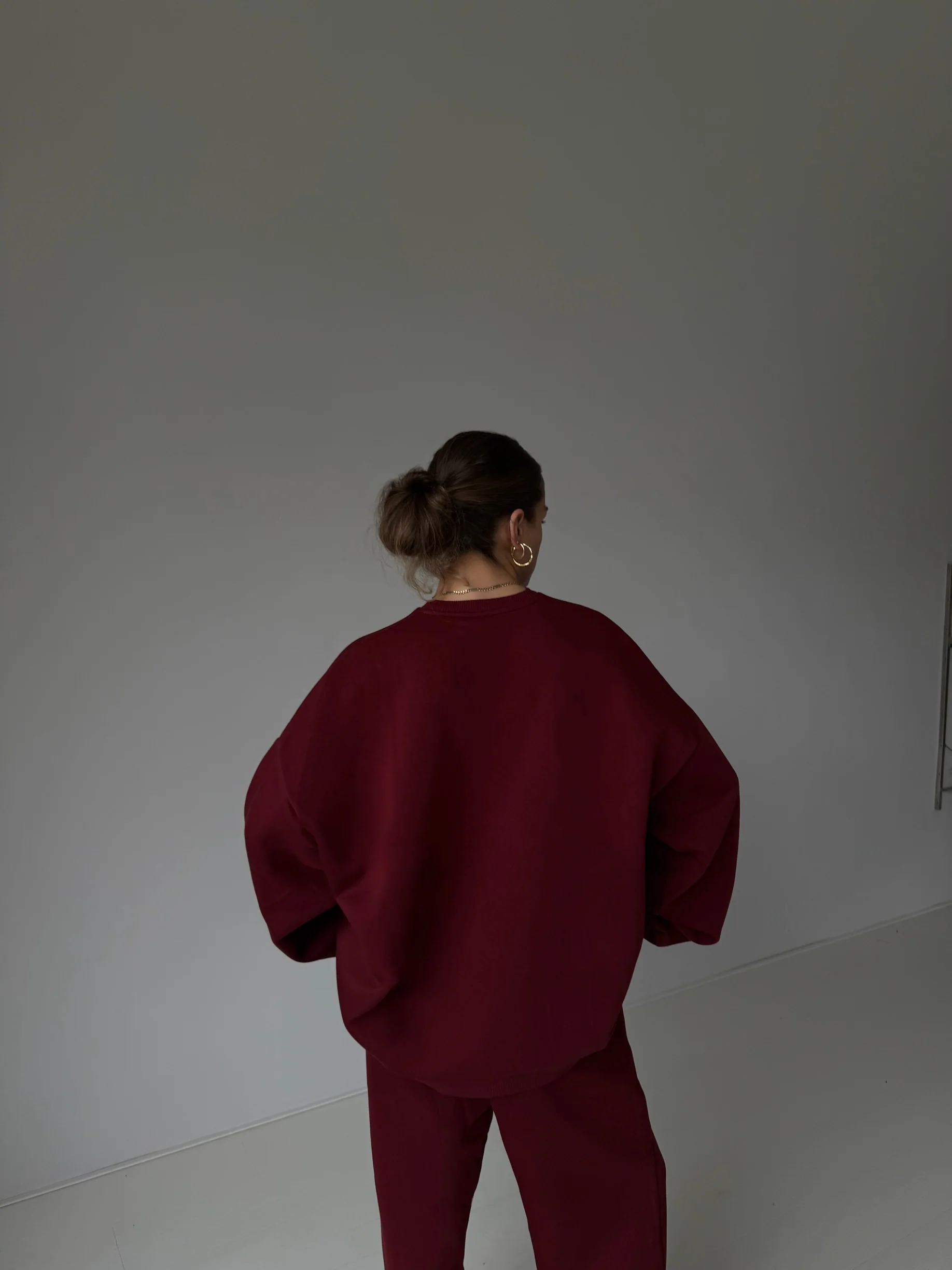 cmfe. sweatshirt - burgundy - Image 2