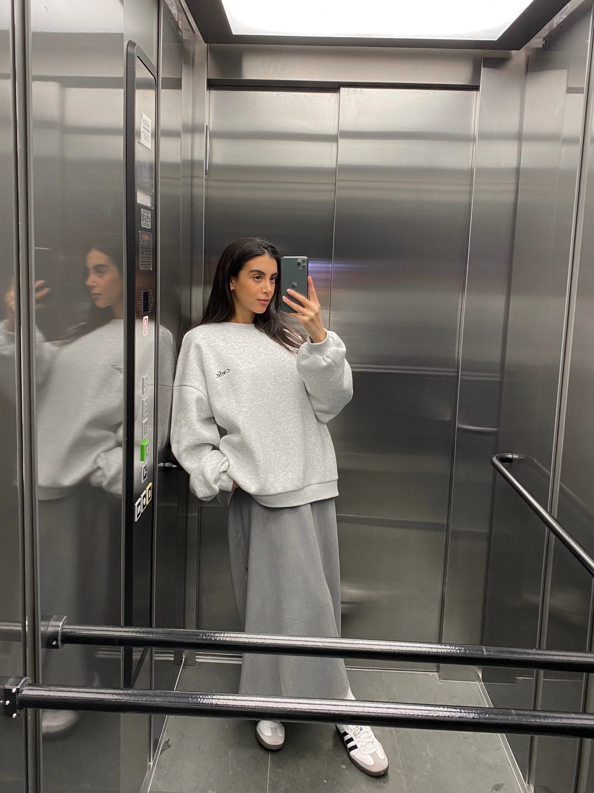 cmfe. sweatshirt - light grey - Image 3