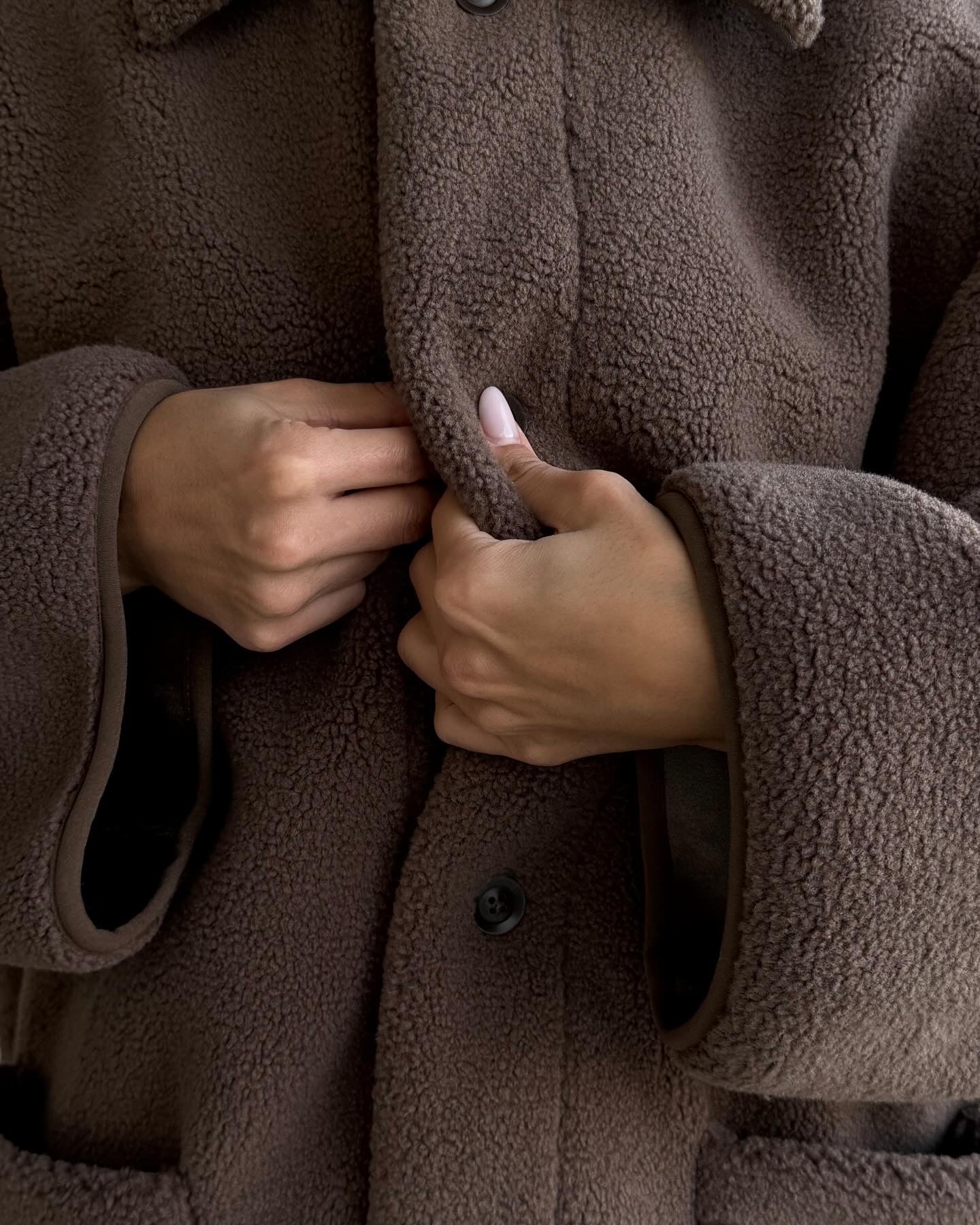 oversized teddy coat - Image 3